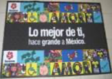 Tapete Publicitario de OBLONGOS con base de hule